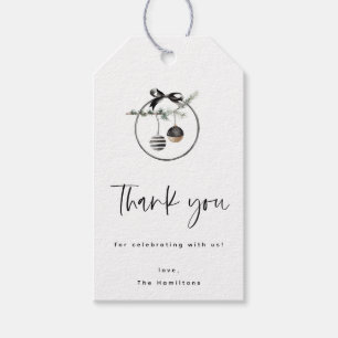 Étiquettes-cadeau Fête chrétienne de Cozy Nature