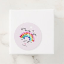 Fête d'anniversaire arc-en-ciel