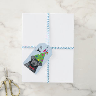 Étiquettes-cadeau Fête d'anniversaire Bouvier des Flandres Tags cade