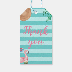 Étiquettes-cadeau Fête d'anniversaire de la piscine pour filles