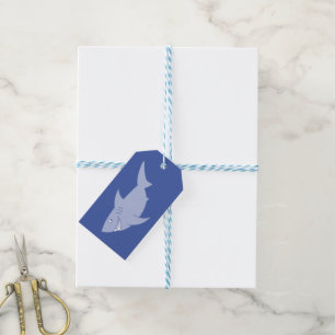 Étiquettes-cadeau Fête d'anniversaire de requins