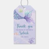 Fête d'anniversaire de Sirène sous la mer le Merci