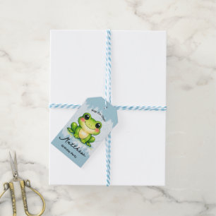 Étiquettes-cadeau Fête d'anniversaire des enfants Merci de Hop On Ov