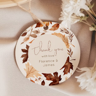 Étiquettes Cadeau Fête de Baby Shower Tombez Amoureux