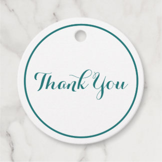 Étiquettes Cadeau Fête de la Graduation Simple Blanc et Vert