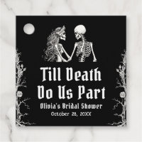 Fête de mariage Halloween jusqu'à ce que la mort n