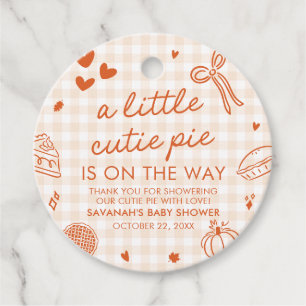 Étiquettes Cadeau Fête de Naissance Bébé Mignon Dessiné à la Main po