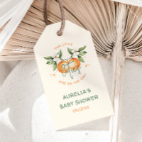 Fête de naissance jumeaux Deux Petits Amour Orange