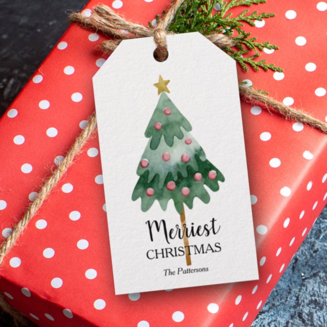 Étiquettes-cadeau Fête de Noël (Créateur téléchargé)