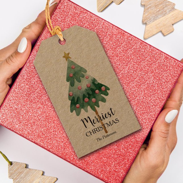 Étiquettes-cadeau Fête de Noël (Créateur téléchargé)