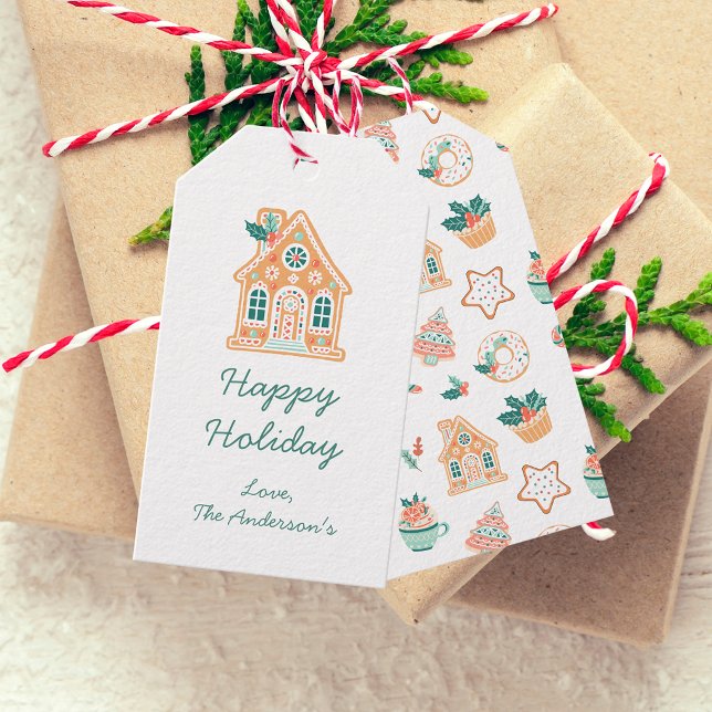 Étiquettes-cadeau Fête de Noël Fantaisiste (Créateur téléchargé)