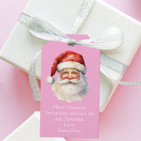 Fête de Noël Pink Santa Claus Custom Girls