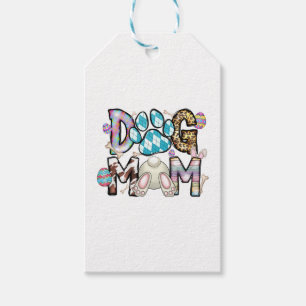 Étiquettes-cadeau Fête de Pâques pour maman de chien