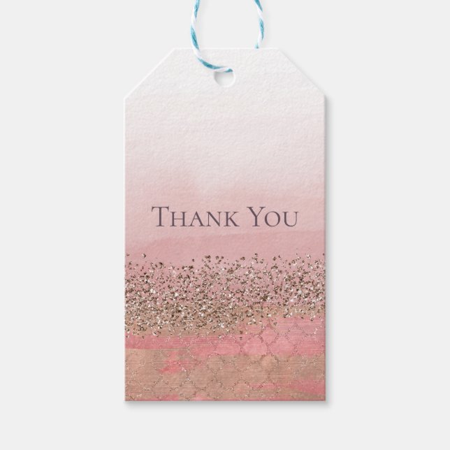 Étiquettes-cadeau Fête de princesse indienne marocaine avec paillett (Devant)