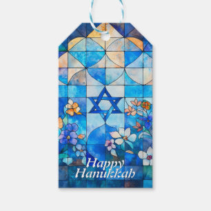 Étiquettes-cadeau Fête des Lumières de Hanoukka