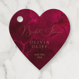 Étiquettes Cadeau Fête des mariées de la passion bourguignonne