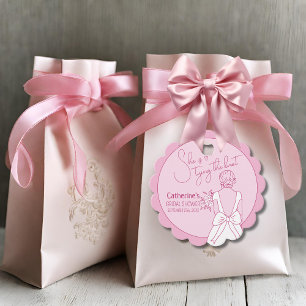 Étiquettes Cadeau Fête des mariées de Mariage de la poche à mâchoire