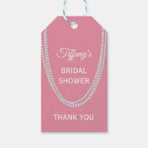 Fête des mariées de perles roses délicates