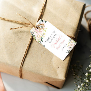 Étiquettes-cadeau Fête des mariées RoseGold Bachelorette Party