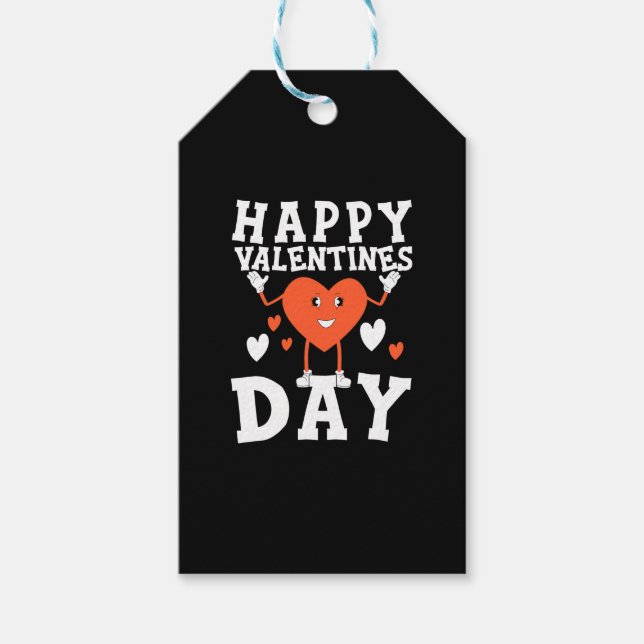 Étiquettes-cadeau fête des valentines (Devant)