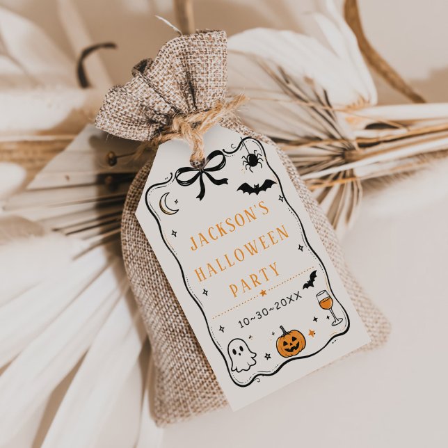Étiquettes-cadeau Fête d'Halloween (Créateur téléchargé)