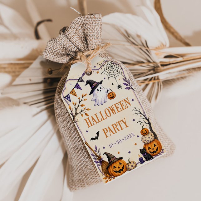 Étiquettes-cadeau Fête d'Halloween (Créateur téléchargé)