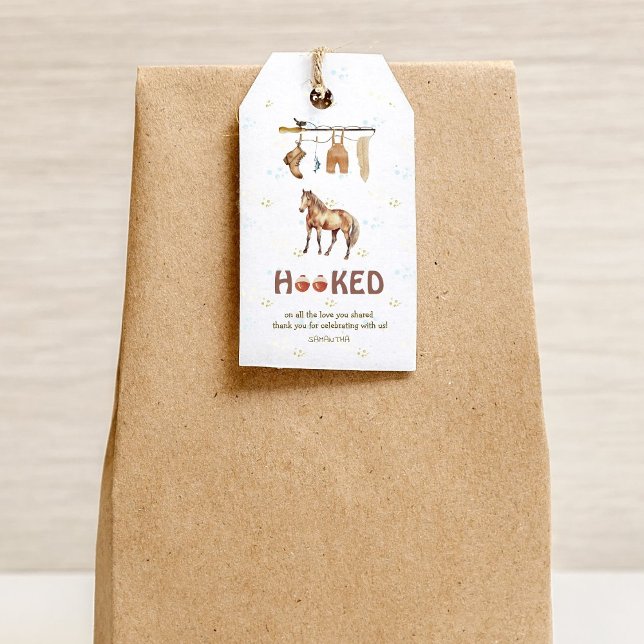 Étiquettes-cadeau Fête Prénatale "Crochet pour tout l'amour" Concour (Créateur téléchargé)