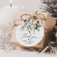 Feuillage de fête d'hiver mariage