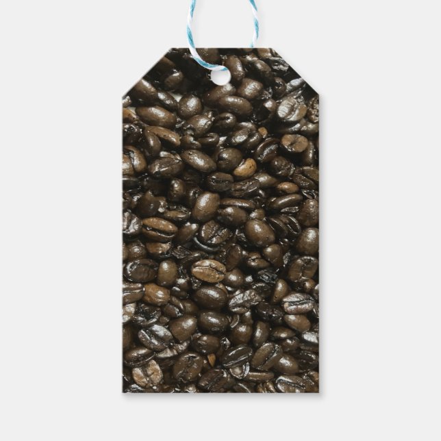 Étiquettes-cadeau Fèves de café (Devant)