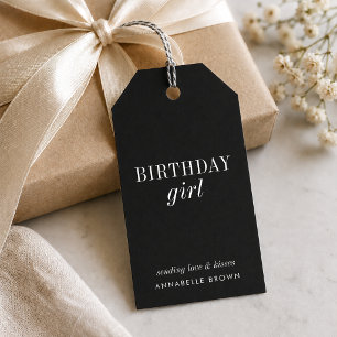 Étiquettes Cadeau Fille Anniversaire Étiquette C