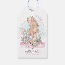 Fille Deer Baby shower Favoriser