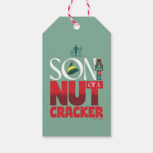 Étiquettes-cadeau Fils d'un Graphisme Casse-Noix