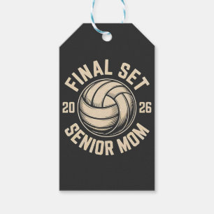 Étiquettes-cadeau Final Set Senior Mom 2026 Graduation Volleyball