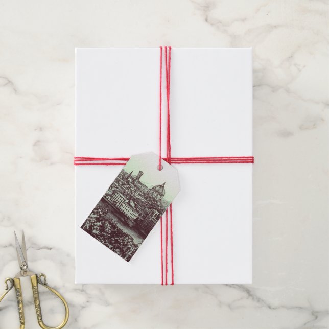 Étiquettes-cadeau Firenze (Avec de la ficelle)