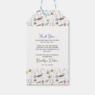 Étiquettes-cadeau Fishing 1st Birthday Gift Tags | O-Fish-Ally One