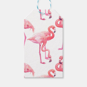 Étiquettes-cadeau Flamants roses
