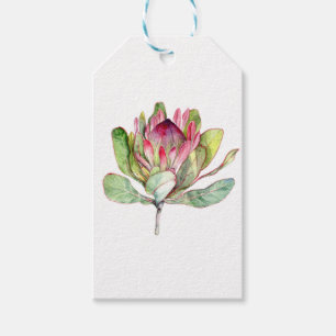 Étiquettes-cadeau Fleur Protea