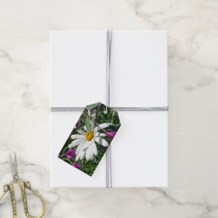 Étiquettes-cadeau Fleur sauvage Daisy et Fireweed