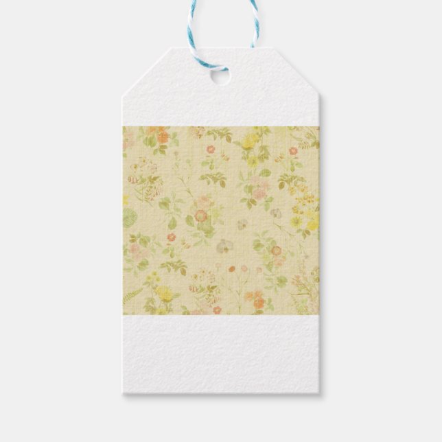 Étiquettes-cadeau Floral 2 (Devant)