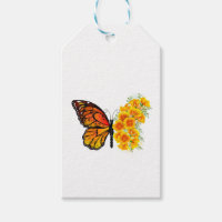 Flower Butterfly with Yellow California Poppy