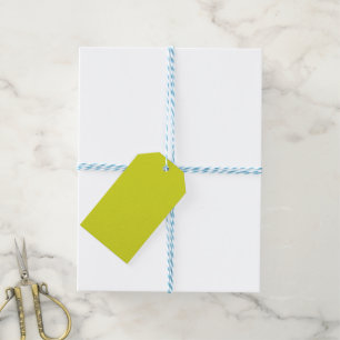 Étiquettes-cadeau Fond jaune plat – Texture de rentrée scolaire
