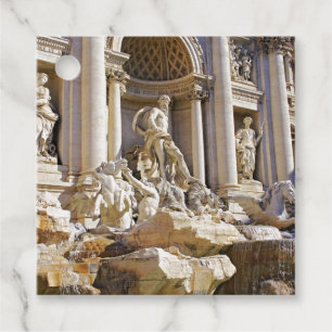 Étiquettes Cadeau fontaine de Trévi