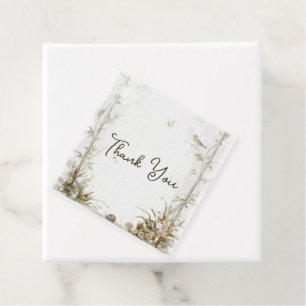 Étiquettes Cadeau Forêt enchantée Ethereal