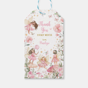 Étiquettes-cadeau Forêt Magique Fée Floral Jardin Anniversaire Faveu