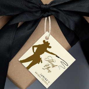 Étiquettes Cadeau Fouets et vin remerciement pour enterrement de vie