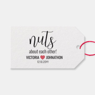 Étiquettes-cadeau Fous de chaque mariage