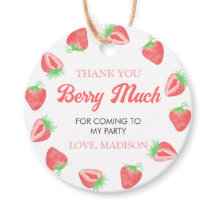 Fraise Birthday Merci Berry beaucoup