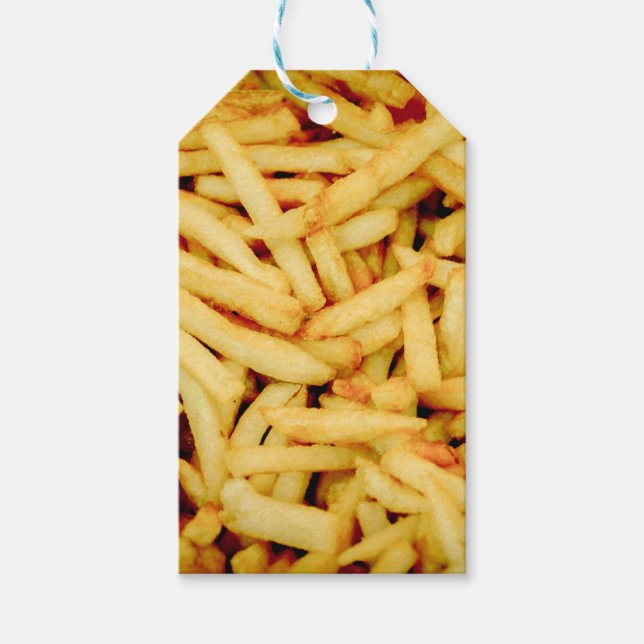 Étiquettes-cadeau Fries françaises (Devant)