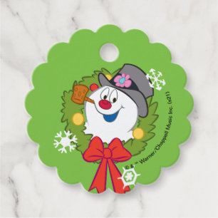 Étiquettes Cadeau Frosty the Snowman™ Crème Frosty Holiday