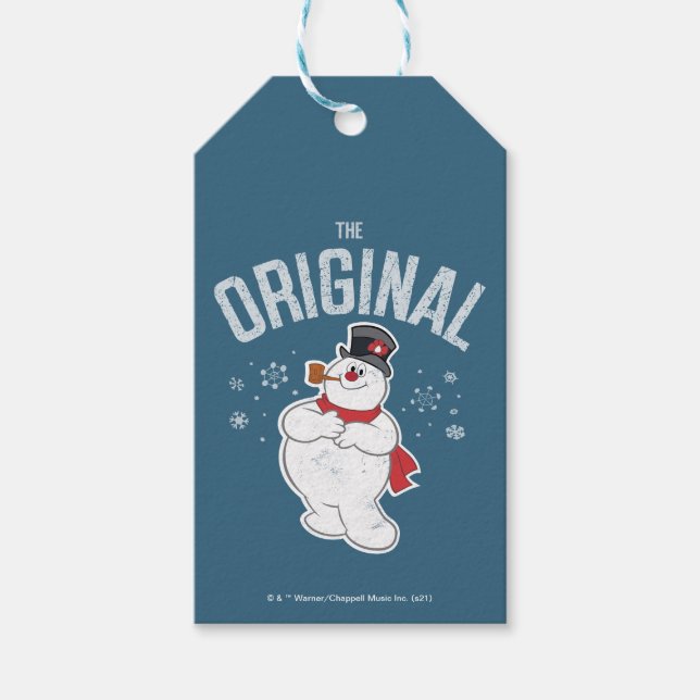 Étiquettes-cadeau Frosty the Snowman™ | L'original (Devant)